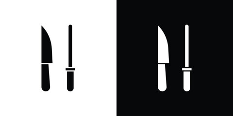Knife sharpener icon
