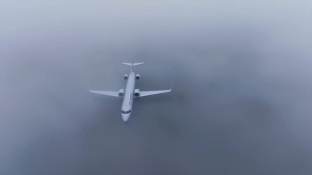 Indoor hazy foggy background