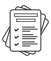 document audit icon vector illustration