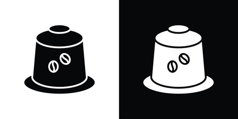 Coffee capsule icon