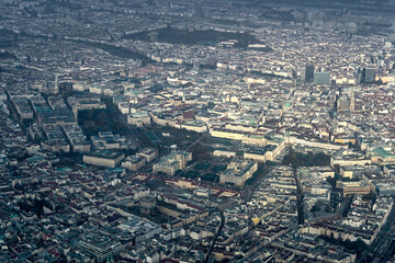 Fototapeta premium Vienna from above