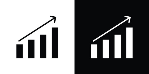 Business performance icon