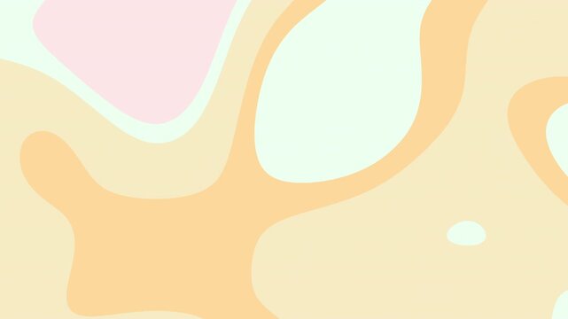 Fondo abstracto con formas org&aacute;nicas pastel