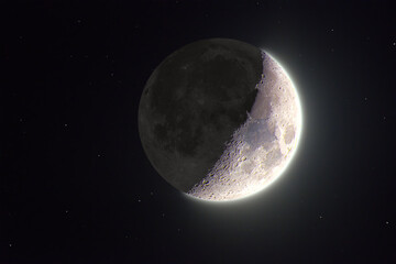 HDR moon