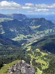 view from the mountain