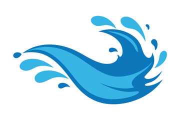 Obraz premium vector illustration of a dolphin