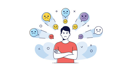 Understanding and managing emotional overload and negative feelings during challenging times