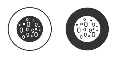 Thalassaemia icon vector solid icon style illustration. EPS 10 file