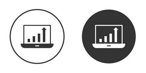 Equity derivatives icon vector solid icon style illustration. EPS 10 file