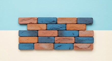Brick wall background texture pattern construction architecture building material design block