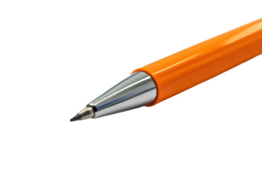 red pen on white background