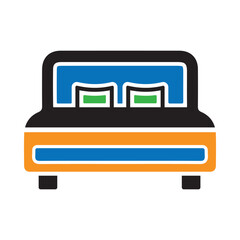 furniture, bed, luxurious, Modern bed icon