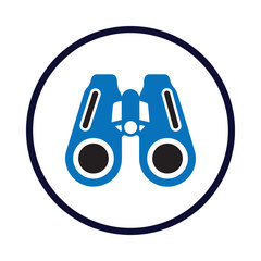 binocular, sign, vision, magnification, binocular explore icon
