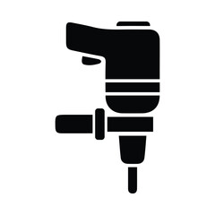drill, electric drill, brace drill icon