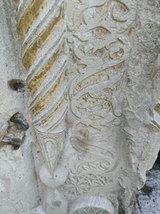 Ancient stone carvings