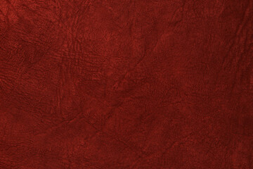 Beautiful red background with leather texture
