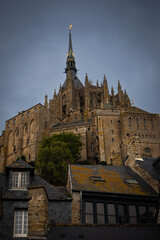 Fototapeta premium Photograph of Mont Saint Michel, France