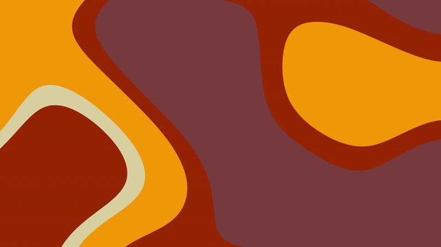 Patr&oacute;n abstracto con formas org&aacute;nicas en tonos tierra