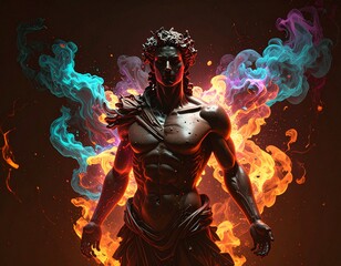 Naklejka premium Generated image