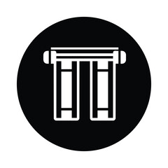 Window Cover, cover, cloth, curtain icon