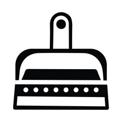dustpan, cleaner, dustpan icon