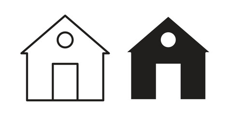 Chalet icon symbol shape. vector symbols.