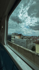 train on the railway