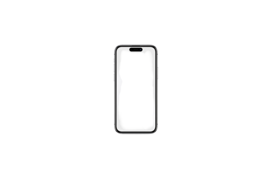 Sleek Smartphone Illustration Modern Mobile Phone Design Concept