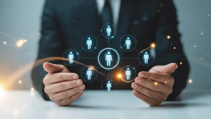 Connecting people through a network of digital relationships held in caring hands.