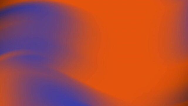 Abstrakte Farbverl&auml;ufe in Orange und Blau