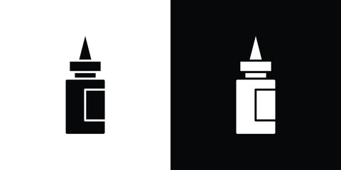 Glue icon concept. silhouette icon.