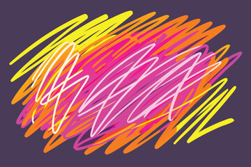 -highlighter-scribble-elements---chaotic-underline.eps