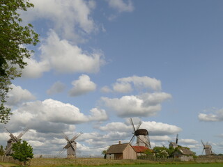 Windmühlenhügel, Insel Saaremaa, Angla, Estland