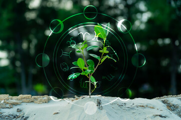 Zodiac signs and astrology with constellations, concepts, predictions, horoscopes, beliefs