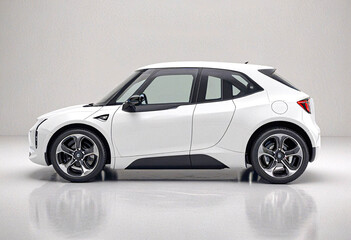 Fototapeta premium Transparent Background Car Render