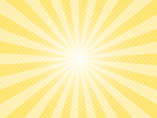 Obraz premium 日照カラーのシンプルな背景のイラスト素材