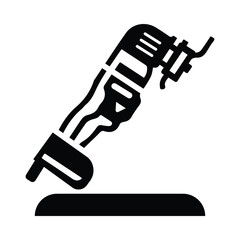 Saw, oscillating saw icon