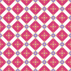 seamless geometric pattern pink background design for carpet,curtains,texture,background,backdrop,wallpaper,clothing and wrapping.