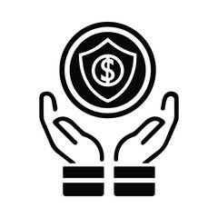 hand, payment, safety, protected payment, safety shopping icon