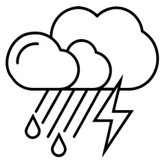 Rainy Weather Icon