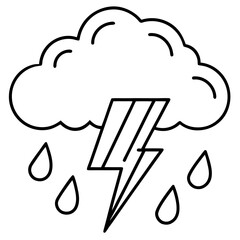 Rainy Weather Icon