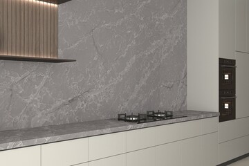 Creative texture of marble agate and grey wall, artistic painted marbling. Mockup. 3D Illustrations. 3D Rendering