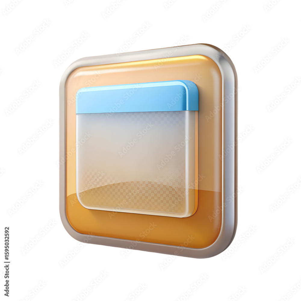 Fototapete comment side view 3d icon rendering illustration on transparent background for chat and feedback ui