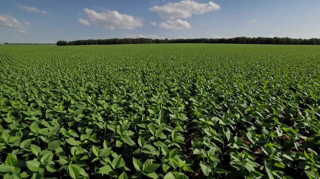 Cultivation of Leguminous Crop Plantation