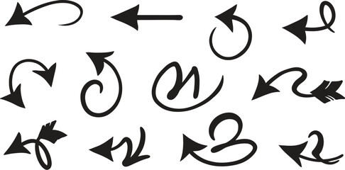 Hand-drawn Arrows Collection