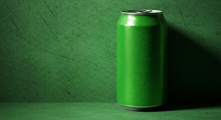 green beer can