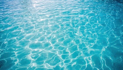 Mesmerizing Texture Ripples on Swimming Pool Water Surface – Serene Background