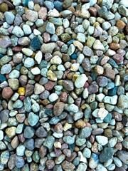 Macro Shot of Decorative Pebbles