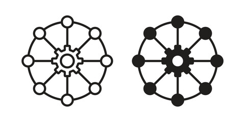 Multichannel icon Vector isolated design element. EPS10