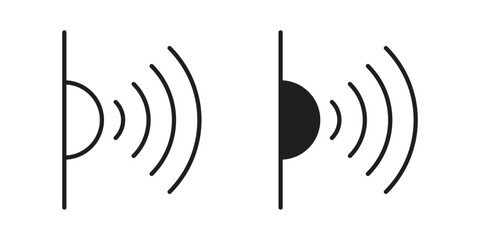 Infrared icon Vector isolated design element. EPS10